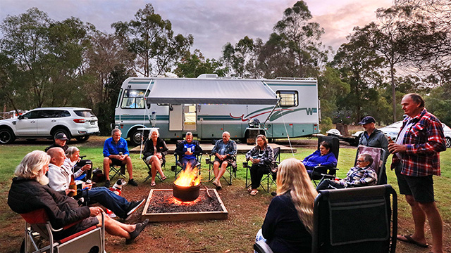 Fire Pits on all Sites